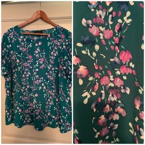 Flowered blouse